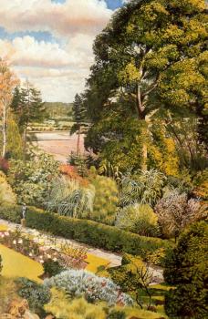 Stanley Spencer : Garden View, Cookham Dene